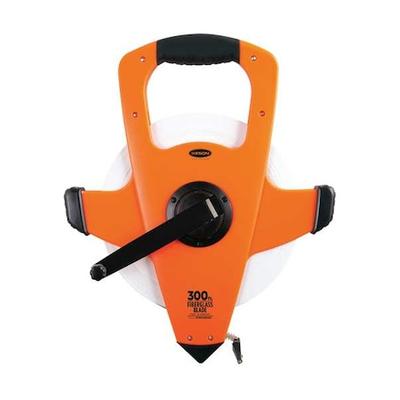 KESON OTRS10300H 300 ft Engineer's Tape Measure, 1/2 in Blade