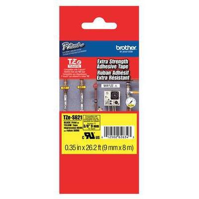 BROTHER TZeS621 Adhesive TZ Tape (R) Cartridge 0.35