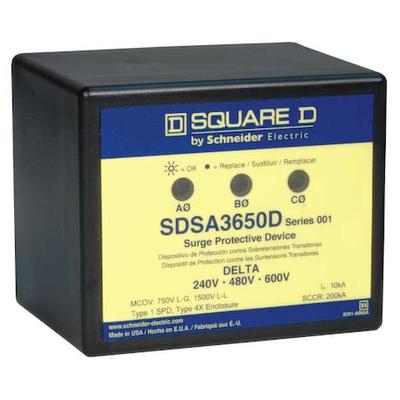 SQUARE D SDSA3650D Surge Protection Device,3 Phase...