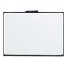 ZORO SELECT UVVM1622 16"x22" Magnetic Plastic Whiteboard