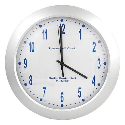 ZORO SELECT 1077 Analog Radio Atomic Wall Clock