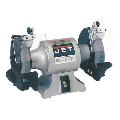 JET 577103 Bench Grinder, 10 in Max. Wheel Dia, 1 in Max. Wheel Thickness,