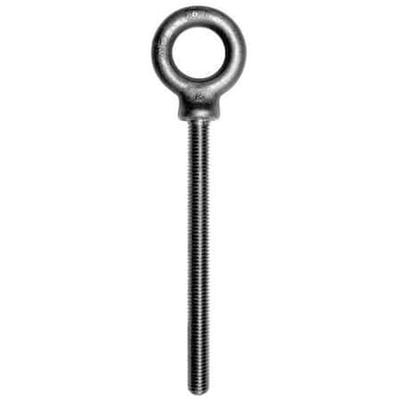 KEN FORGING K2021-4 Eye Bolt With Shoulder, 1/4"-20, 4 in Shank, 3/4 in ID,