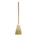 RUBBERMAID COMMERCIAL FG638300BLUE 12 1/2 in Sweep Face Broom, Stiff, Natural,