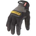 IRONCLAD PERFORMANCE WEAR HUG2-03-M Mechanics Gloves, M, Black, Ribbed Stretch