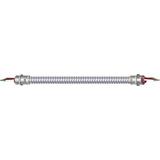 SOUTHWIRE 55292301 18 AWG 3 Conductor Solid Metal Clad Lite Whip 600VAC 6 ft.