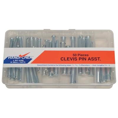 ITW BEE LEITZKE WWG-DISP-CLP050 Clevis Pin Kit,50 Pcs,21 Szs