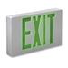 BIG BEAM EXKL2GWWU Exit Sign,1.7W,Green,2