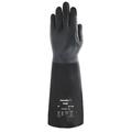 ANSELL 19-938 18" Chemical Resistant Gloves, Neoprene, 10, 1 PR