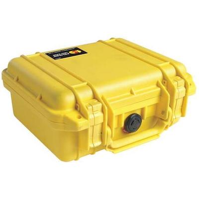PELICAN 1200NF Yellow Protective Case, 10.62"L x 9.68"W x 4.87"D