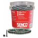 SENCO 08T125W Drywall Screw, #8 x 1-1/4 in, Steel, Flat Head Square Drive, 1000