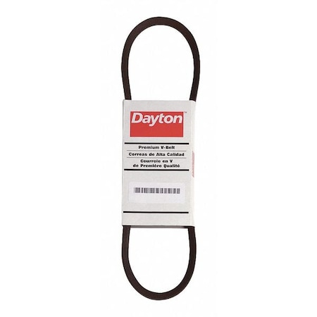 DAYTON 3V710 Wedged V-Belt, 13V, 3V710, 3V, NR, 71 in, 3/8 in Top Width