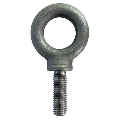 ZORO SELECT M16001.160.0001 Eye Bolt With Shoulder, M16-2.00, 44.8 mm Shank, 35
