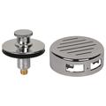 AB&A 60359 Bath Waste & Overflow, Classic Push eN Lift Stopper