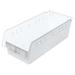 AKRO-MILS 30088SCLAR Shelf Storage Bin, 17 7/8 in L, 8 3/8 in W, 6 in H, Clear,