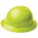 ERB SAFETY 19220 Full Brim Hard Hat, Type 1, Class E, Ratchet (4-Point), Hi-Vis