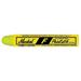 MARKAL 82831 Paint Crayon, Large Tip, Fluorescent Yellow Color Family, 12 PK