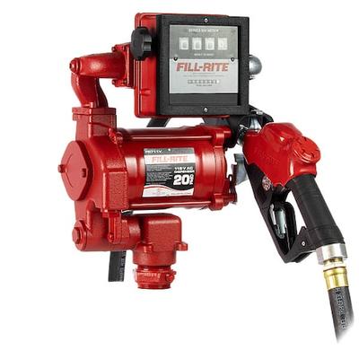 FILL-RITE FR711VA Fuel Transfer Pump, 115V AC, 20 gpm Max. Flow Rate , 1/3 HP,