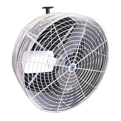 SCHAEFER GVK24-3 Standard Duty Industrial Fan, Wall Mount, 24 in Blade Dia,
