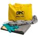 BRADY SPC ABSORBENTS SKA-PP-TAA Spill Kit, Universal, Yellow