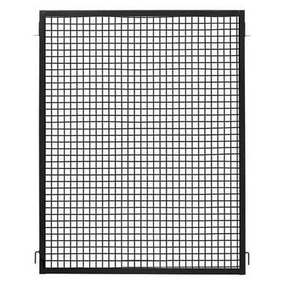 ZORO SELECT 19N871 Wire Partition Panel,W 4 Ft x H 5 Ft