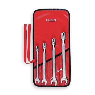 PROTO J1270B Combo Wrench Set, Antislip, 7/16-5/8in, 4Pc