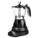 G3Ferrari G10028 Moka Italian Stove Top Styled Electric Coffee/Espresso Maker (Black)
