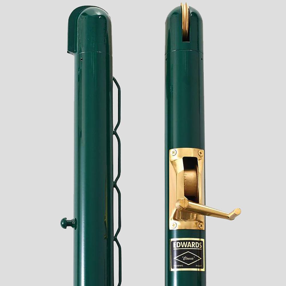 Edwards 3" Round 36" High Posts Pickleball Court Equipment