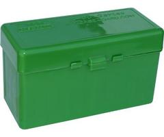 MTM Rifle Ammo Box 60 Round Flip-Top 270 Winchester (RL6010) - Green