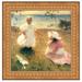 Vault W Artwork The Sisters, 1899 Framed Painting Print on Canvas in Pink | 31.5 H x 31.5 W x 1 D in | Wayfair DA4642