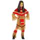 "NATIVE INDIAN" (dress, belt, boot covers, headband) - (128 cm / 5-7 Years)