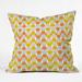 Deny Designs Hello Twiggs Bring Summer Back Throw Pillow Down/Feather/Polyester | 18 H x 18 W x 5 D in | Wayfair 51993-thrpi7