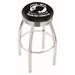 Holland Bar Stool US Armed Forces 30" Swivel Bar Stool Upholstered/Metal in Blue/Gray | 30 H in | Wayfair L8C3C30POWMIA