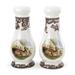 Spode Woodland Salt/Pepper Shakers 6.5" Rabt China in Brown/Green | 7.25 H x 6.5 W in | Wayfair 89106-WLRB2030