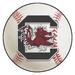 FANMATS NCAA University of South Carolina Baseball 0.25" x 27" Non-Slip Indoor Mat Synthetics in Black/Brown | 27 W x 27 D in | Wayfair 1591