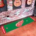 FANMATS NHL - Detroit Red Wings Putting 72 in. x 18 in. Non-Slip Indoor Only Door Mat Plastic in Green | Wayfair 10381