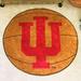 FANMATS NCAA Indiana University Basketball 27 in. x 27 in. Non-Slip Indoor Door Mat Synthetics in Brown/Red | 27 W x 27 D in | Wayfair 1814