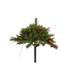 Vickerman 27483 - 16"x33" Mixed Berry Cone UrnFiller 187T (G121343) Christmas Urn Fillers