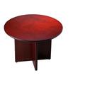 Safco Products Company Corsica Circular Table, Steel in Red | 29.5 H x 42 W x 42 D in | Wayfair CTRNDCRY