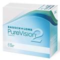 Bausch + Lomb PureVision 2 Monatslinsen, sehr dünne sphärische Kontaktlinsen, weich, 6 Stück / BC 8.6 mm / DIA 14 / -1 75 Dioptrien (1er Pack)