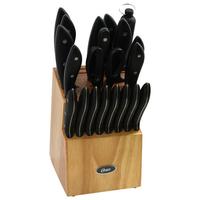 Oster Huxford 22-Piece Knife Set - Black - 91586691M