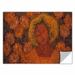 ArtWall 'Tahitian Dreams' by Gloria Rothrock Removable Wall Decal in Brown/Orange | 24 H x 48 W in | Wayfair 0rot024a2448p