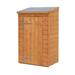 Rowlinson 3 ft. W x 2 ft. D Wooden Vertical Tool Shed in Brown | 58.8 H x 37.2 W x 25.2 D in | Wayfair A049