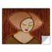 ArtWall 'Retreat into Silence' by Gloria Rothrock Removable Wall Decal in Brown | 14 H x 18 W in | Wayfair 0rot019a1418p