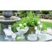 Golden Hill Studio Heirloom Swirl 7 oz. Martini Glass in Gray | 7 H x 4.5 W in | Wayfair WC122003