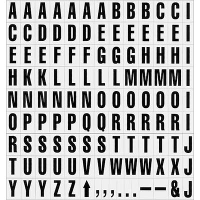 MAGNA VISUAL PFA-21 Magnetic Heading Letters,PK120