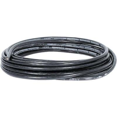 QUICKCABLE 200102-396-025 Battery Cable,6 ga.,Solid,600V,PVC,Blk