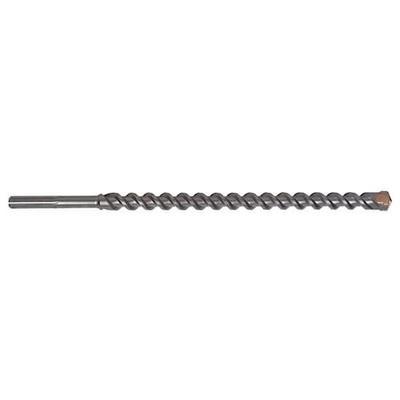 WESTWARD 22UW65 4-Cutter Hammer Drill Bit 1" x 22-1/2"L, SDS Max
