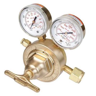 VICTOR 0781-0543 Gas Regulator, Argon, Helium, Nitrogen, Single Stage,