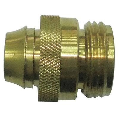 WESTWARD 20KP38 Hose Connector,Male,Brass,100 psi